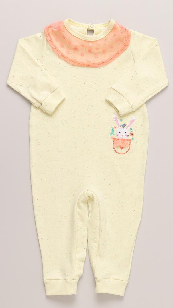 Macacão Bebê Inverno Coelhinha Fofa