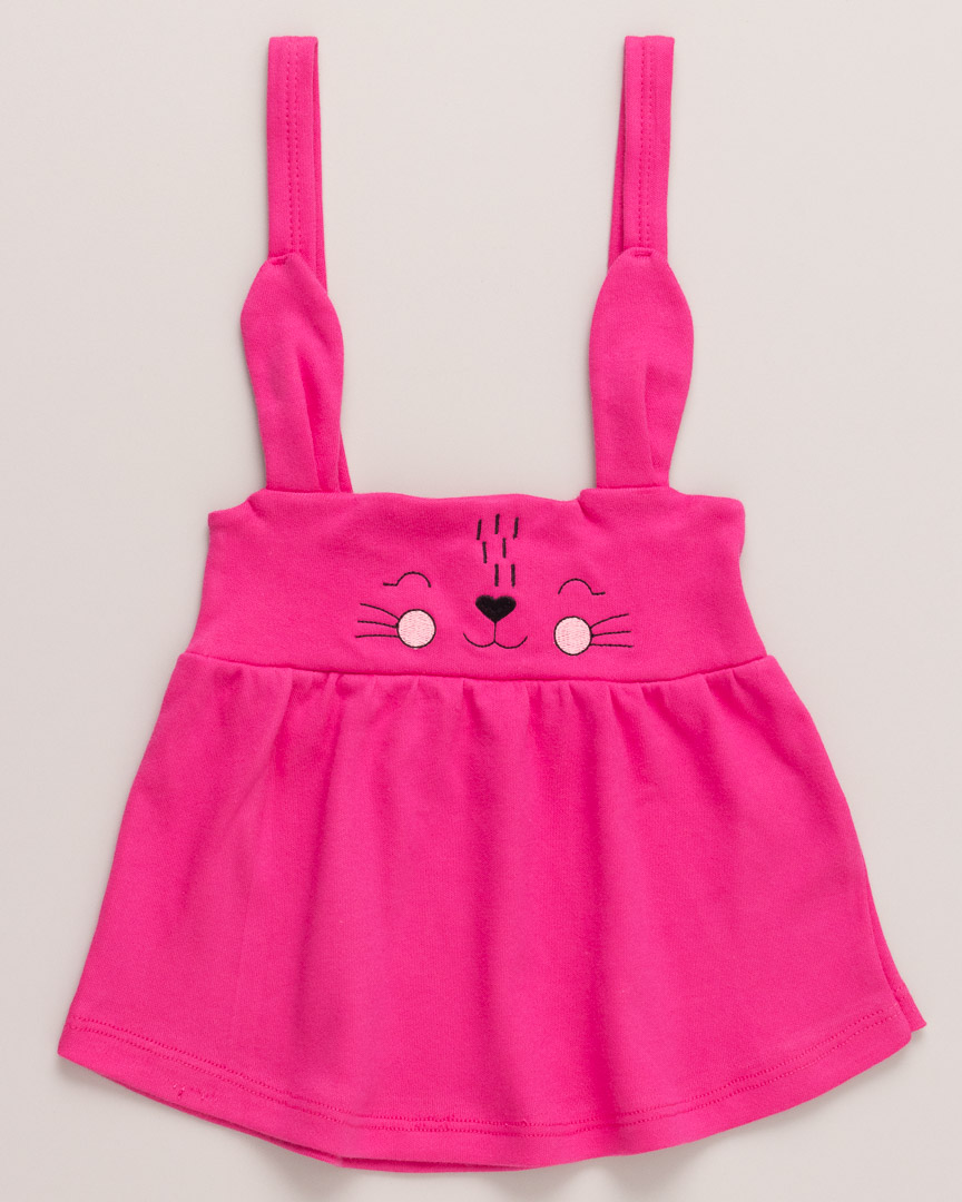 Conjunto Bebê Body e Jardineira Coelhinha - Imagem 5