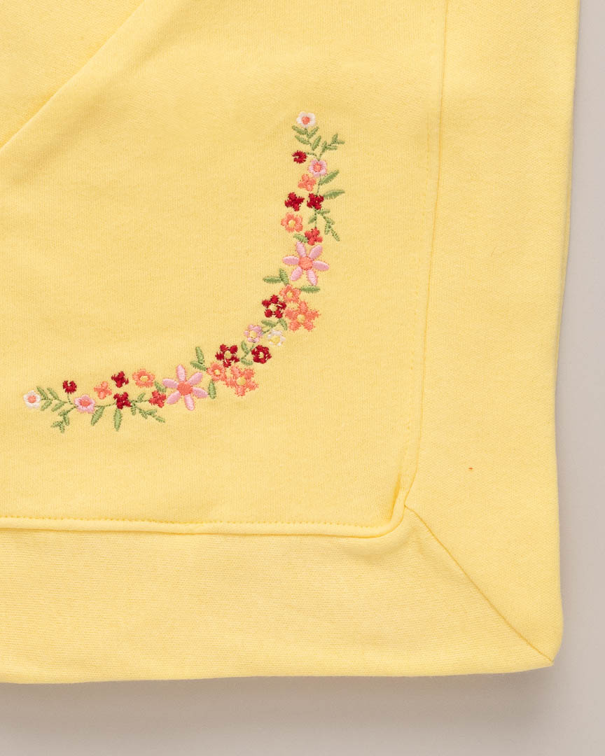 Manta Suedine Meu Pedacinho Floral Amarelo - Image 2