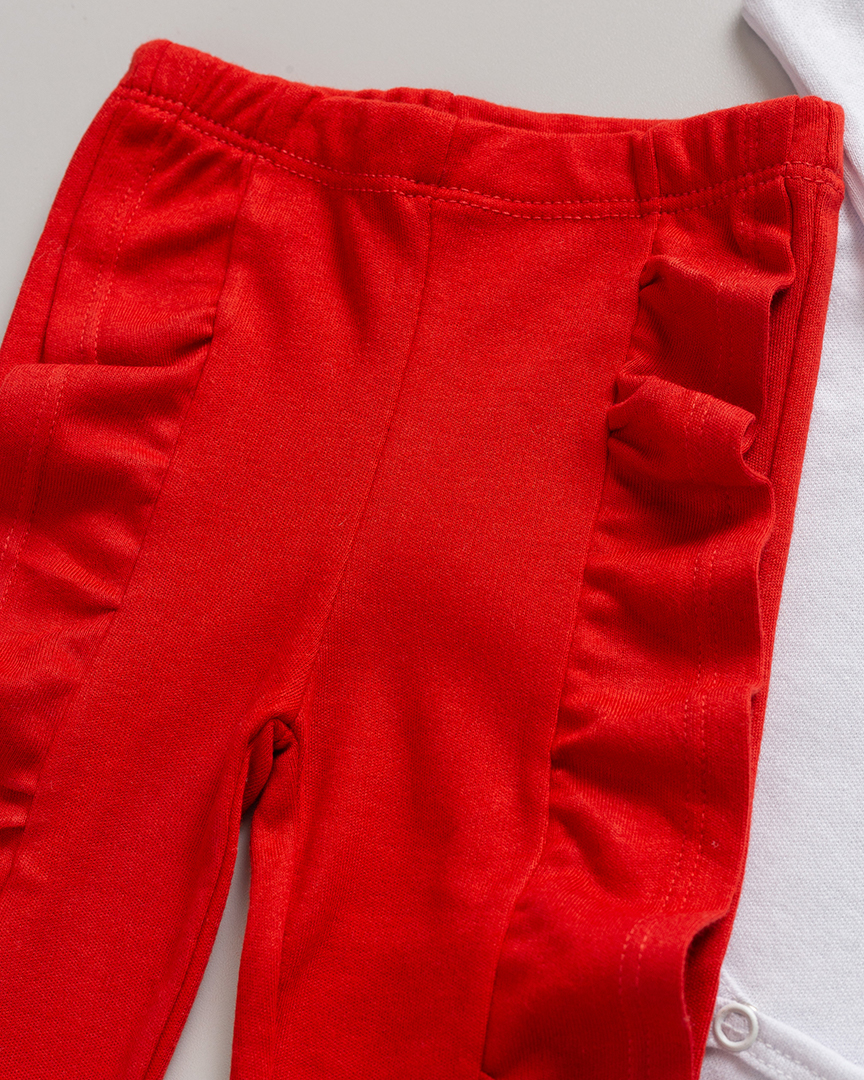 Conjunto Bebê Body e Calça Meu Pedacinho Moranguinhos - Imagem 5