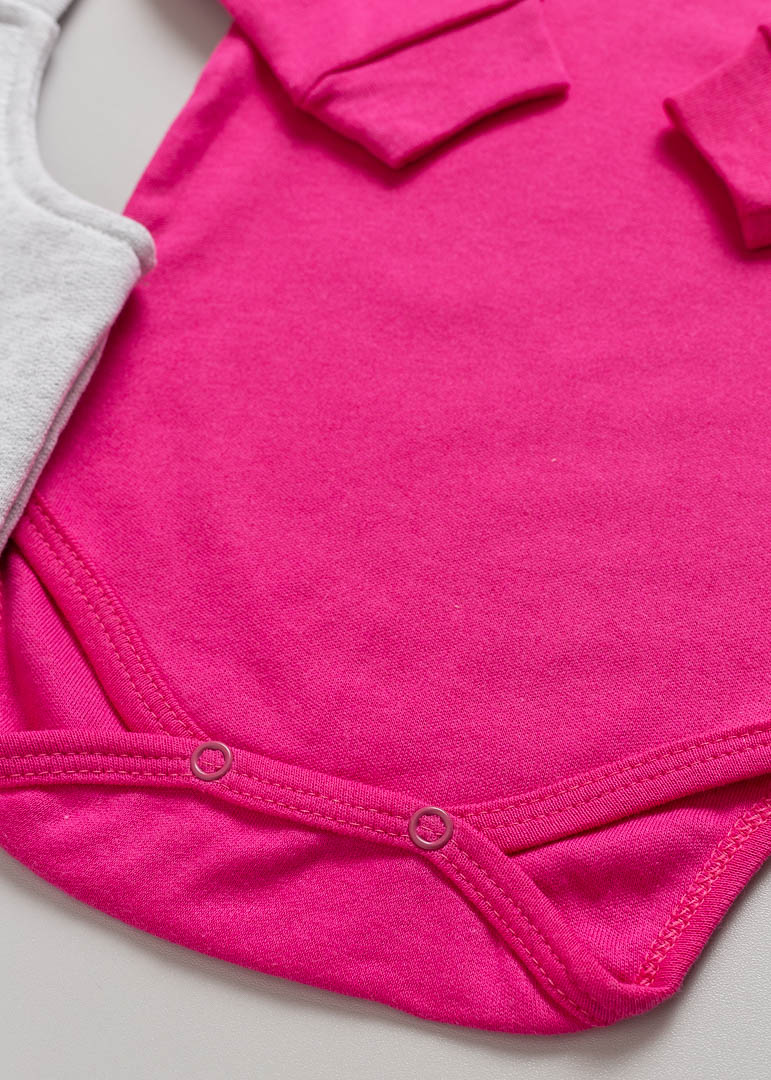 Macacão Jardineira Premium Infantil com Body Hi! Mescla - Imagem 5