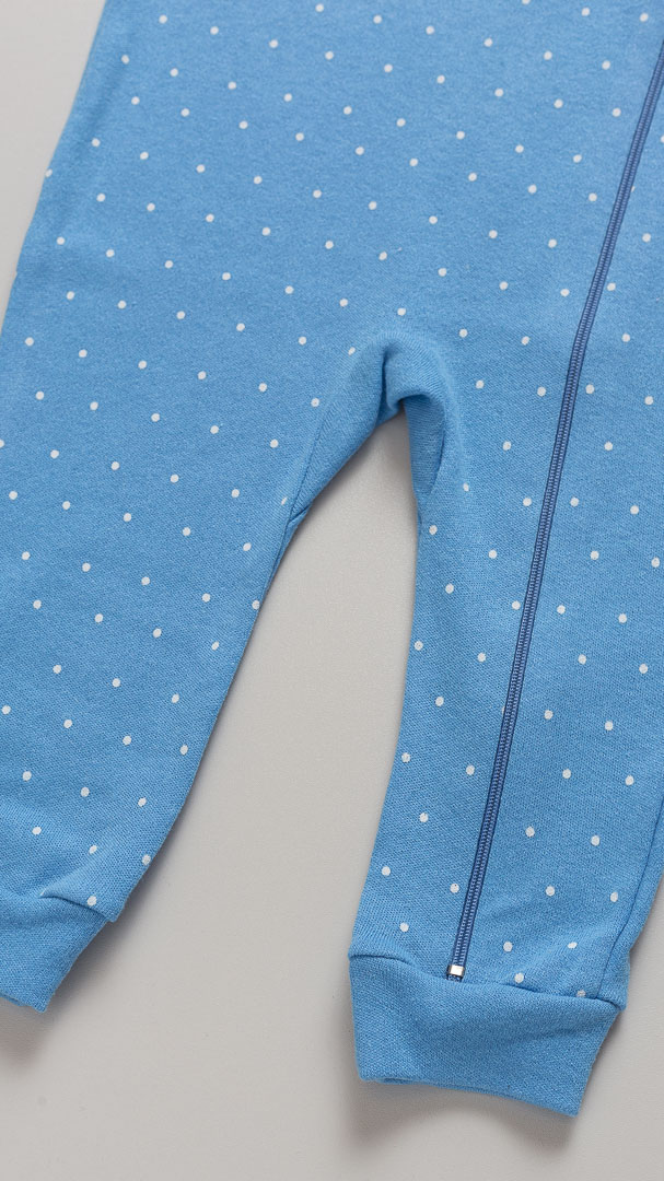 Macacão Bebê de Suedine com Zíper Ursinho Marinheiro - Imagem 3