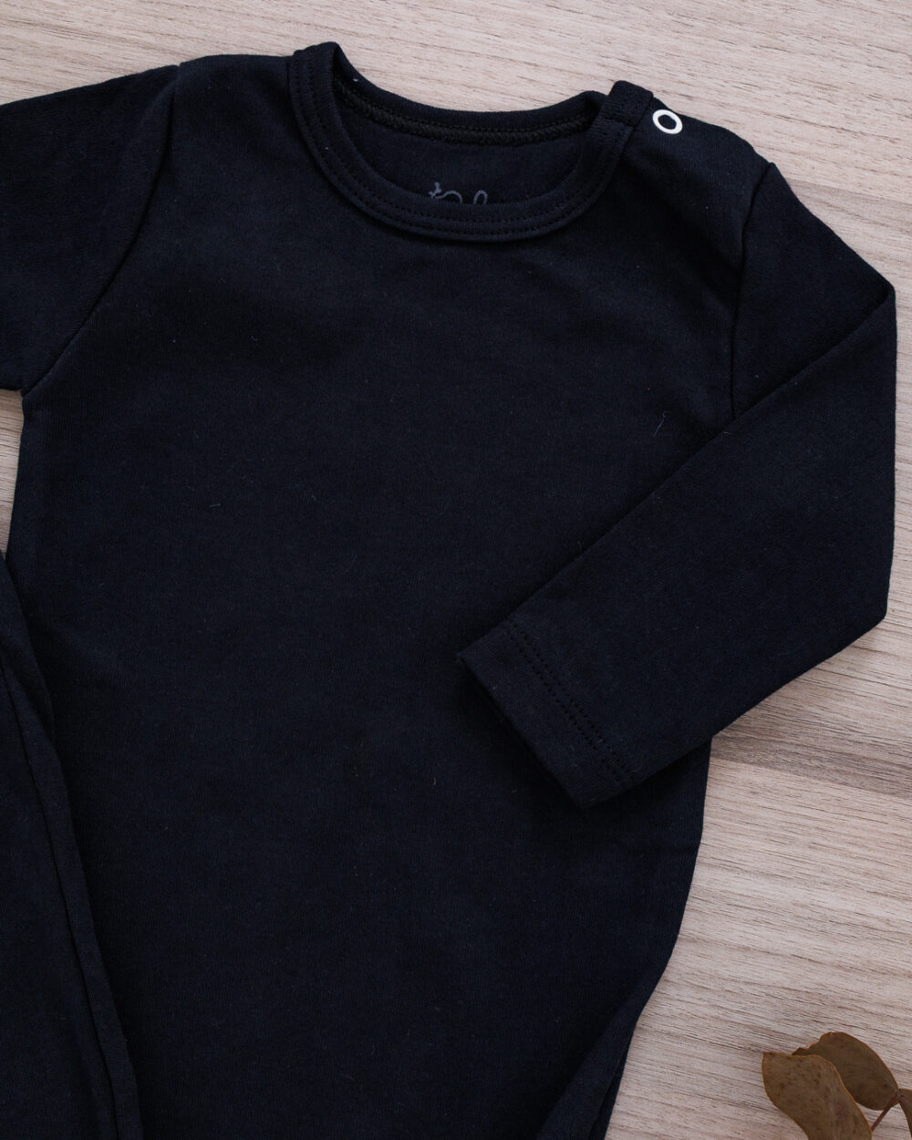 Conjunto Pagão Bebê Body e Calça Básico Preto - Image 2