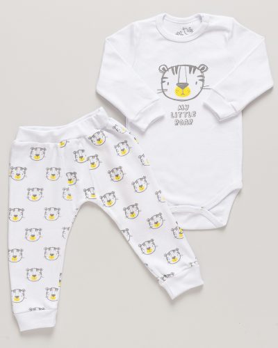 Conjunto Bebê Body e Calça Meu Pedacinho Tigre