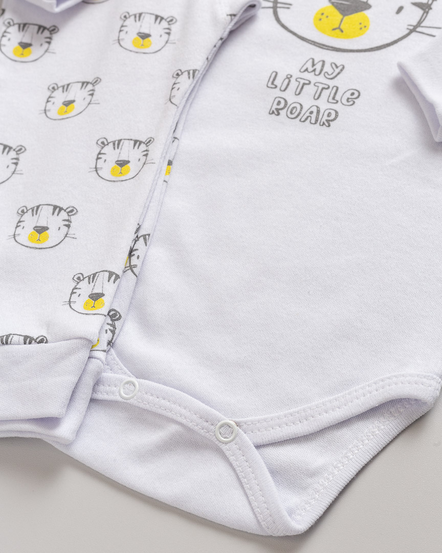 Conjunto Bebê Body e Calça Meu Pedacinho Tigre - Image 4