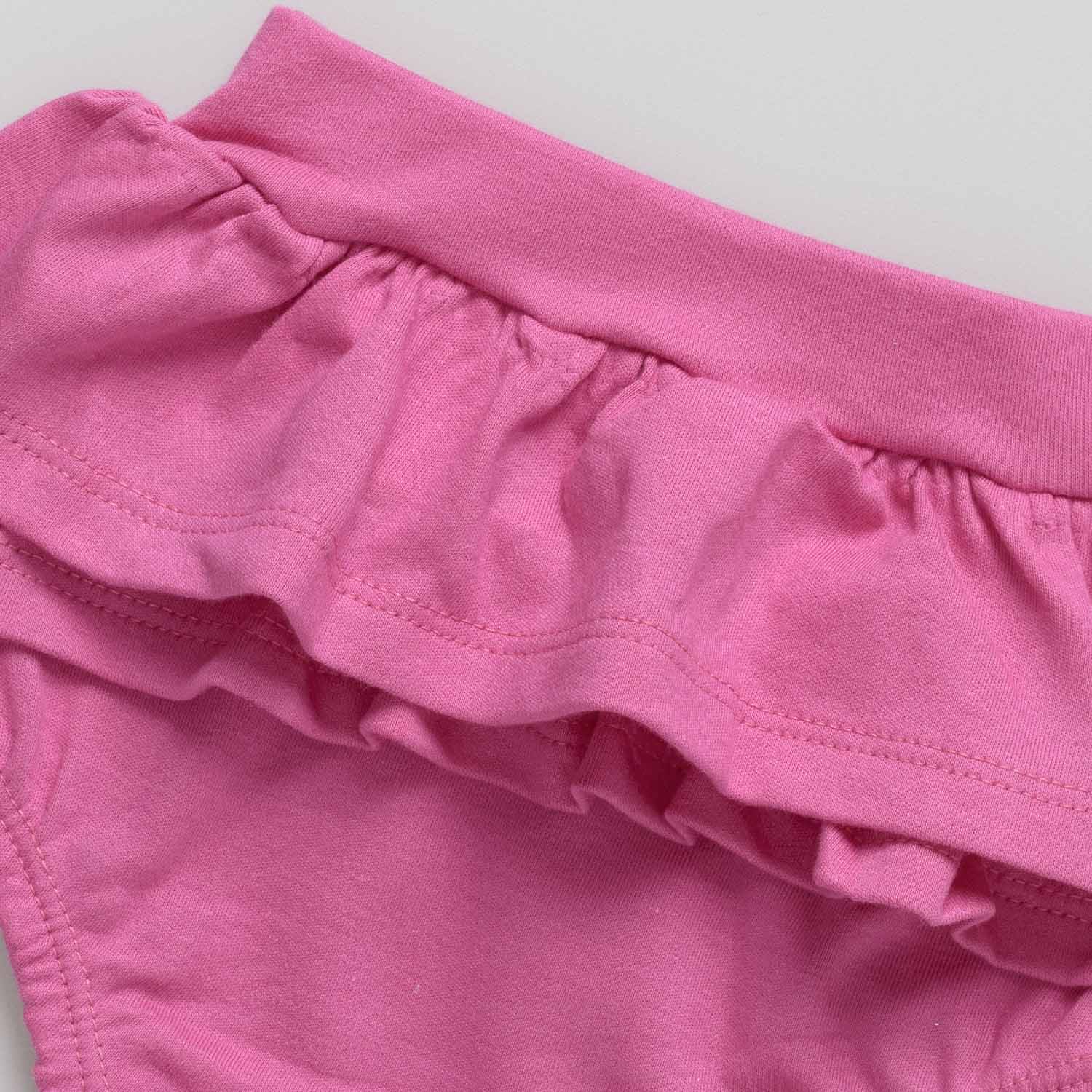 Conjunto Bebê Body e Shorts Bailarina Mescla - Imagem 4