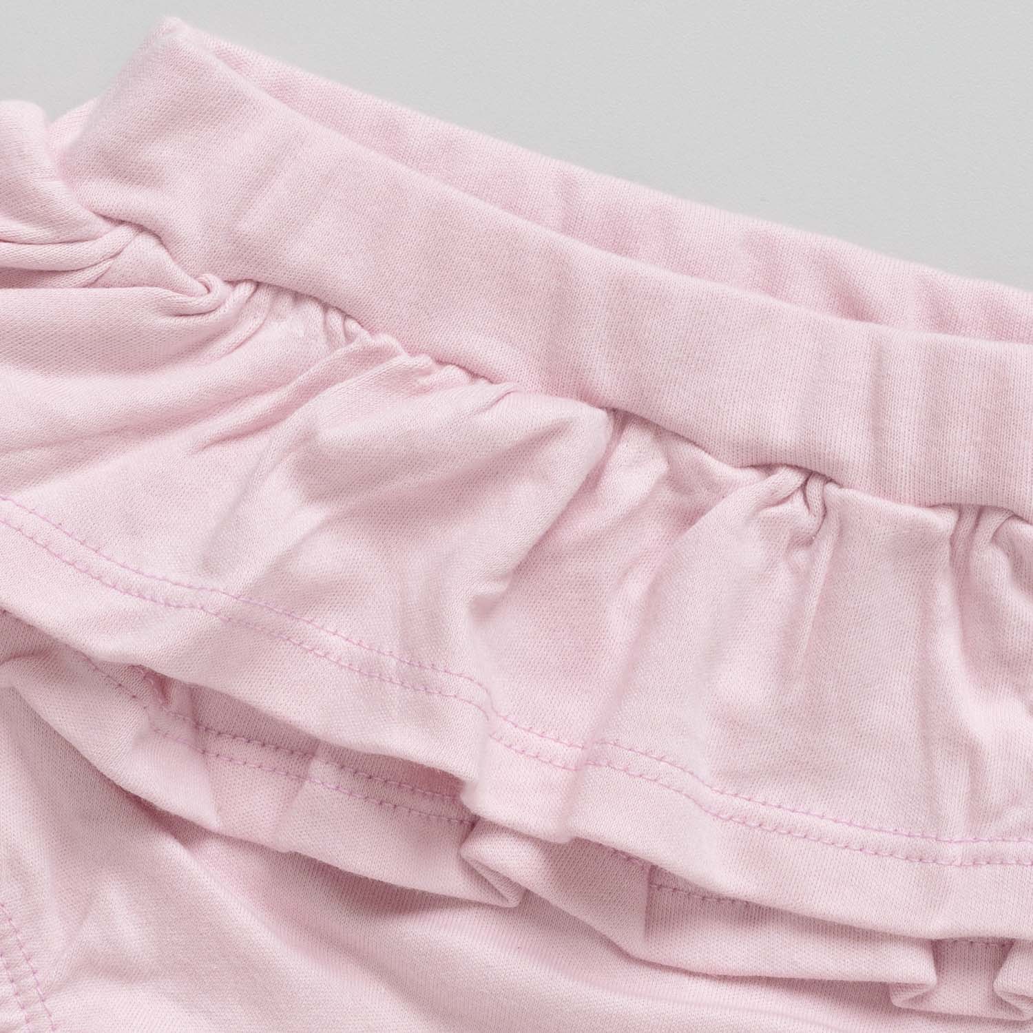 Conjunto Bebê Body e Shorts Bailarina Branco - Imagem 4