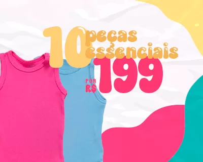 10 peças por R$ 199