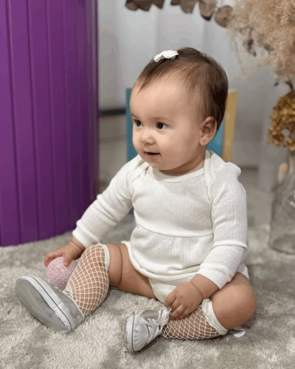 Kit 2 Body Vestido Bebê Canelado Inverno Confort Premium - Imagem 2