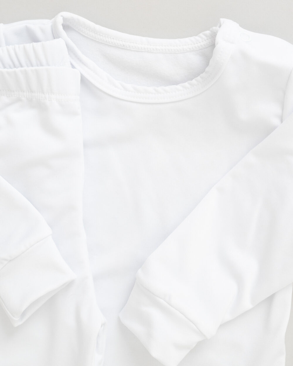Conjunto Térmico Body e Calça Branco - Image 3